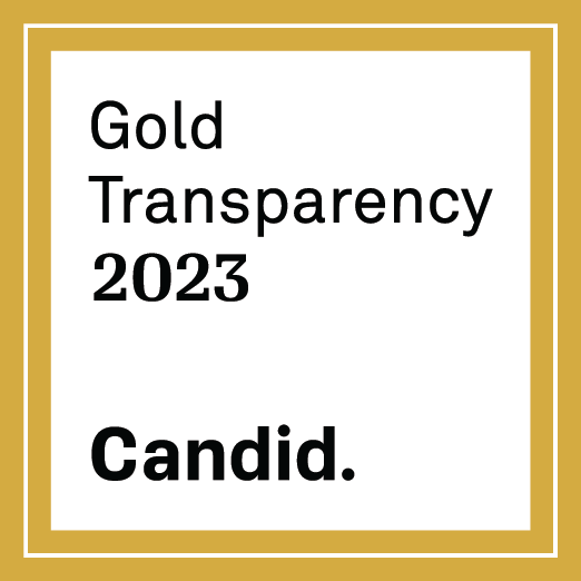 Our organization earned a 2023 Gold Seal of Transparency! Now, everyone can learn more about the work our organization does and easily contact us for more information.